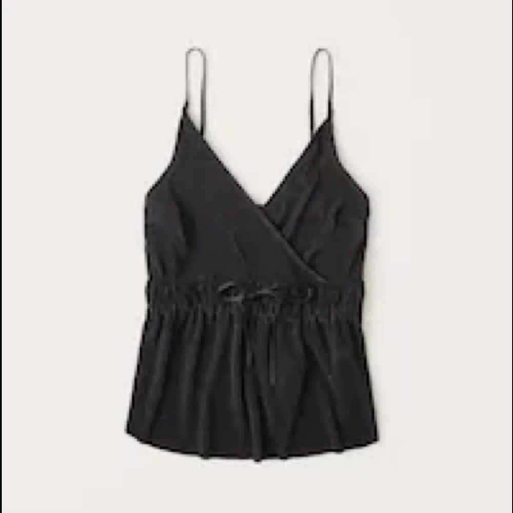 Pleated Satin Cami